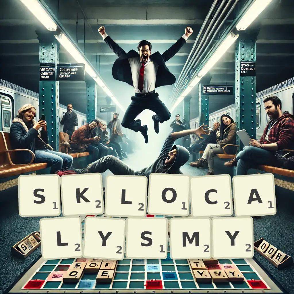 Słowa z liter SKŁÓCAŁYŚMY