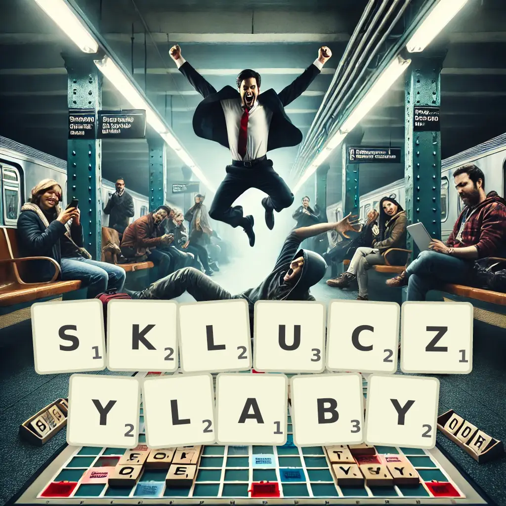 Słowa z liter SKLUCZYŁABY
