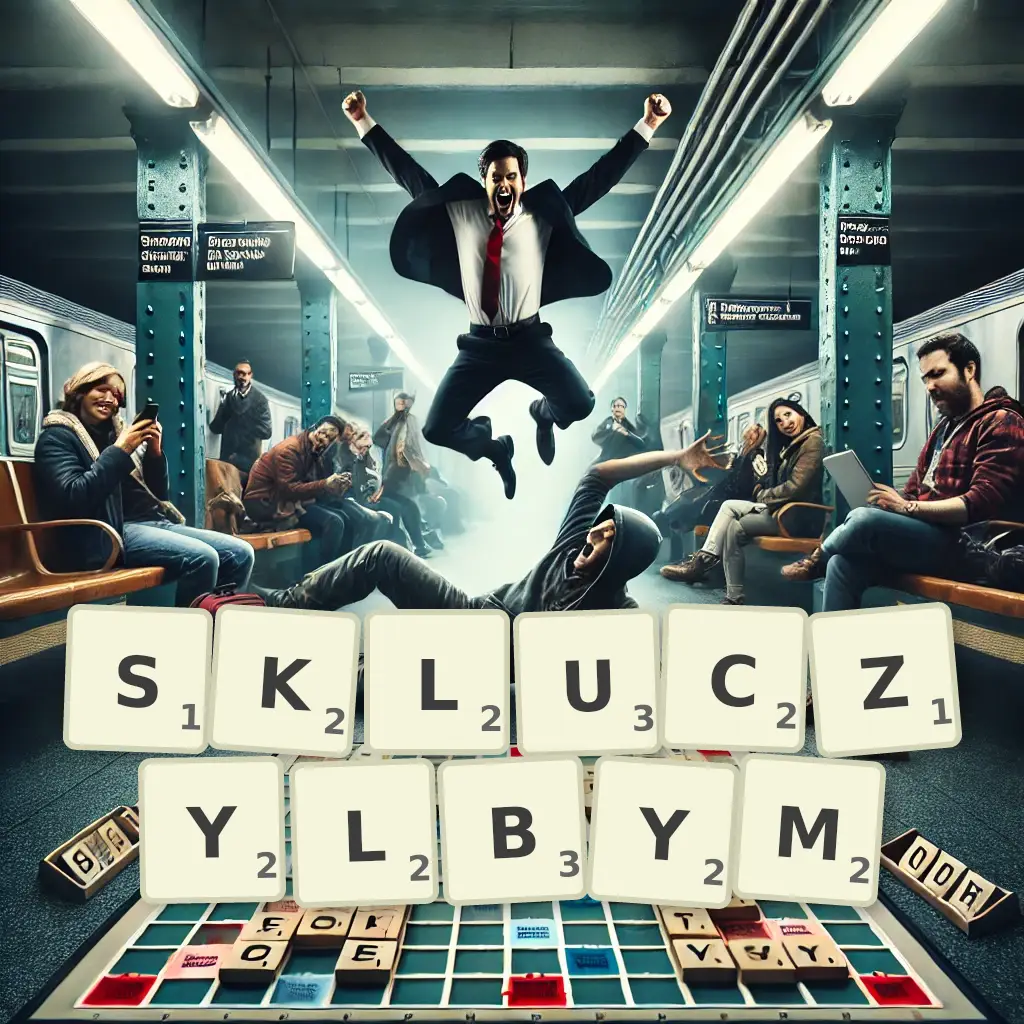 Słowa z liter SKLUCZYŁBYM