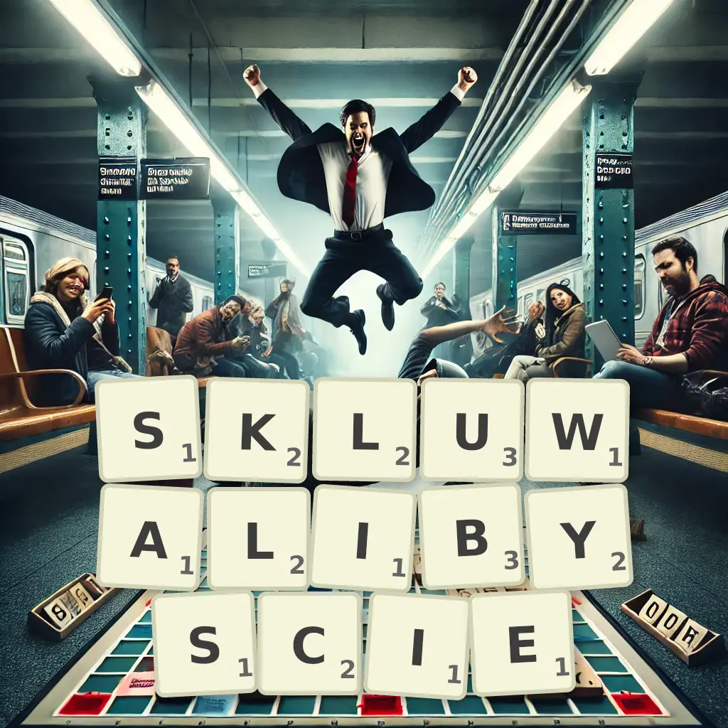 Słowa z liter SKŁUWALIBYŚCIE