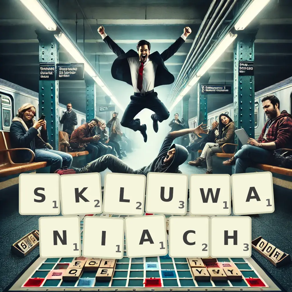 Słowa z liter SKŁUWANIACH