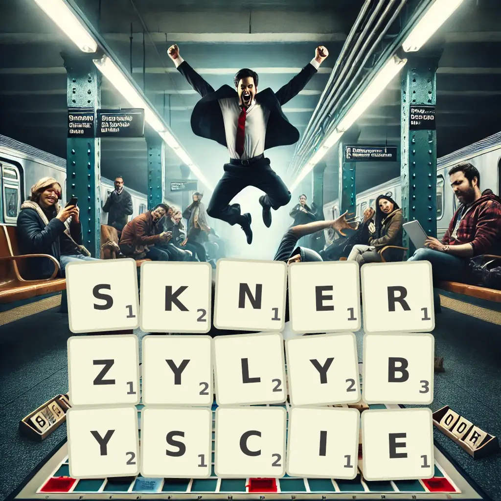 Słowa z liter SKNERZYŁYBYŚCIE