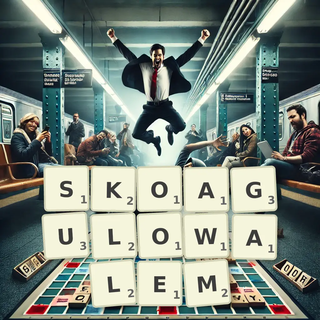Słowa z liter SKOAGULOWAŁEM