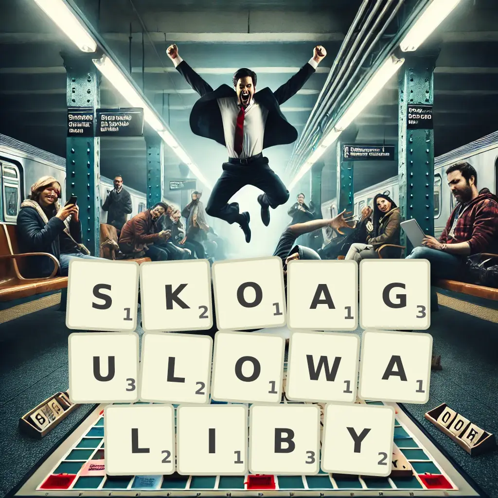 Słowa z liter SKOAGULOWALIBY