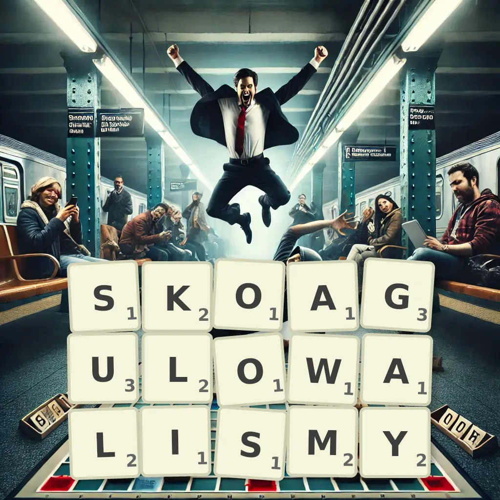 Lista słów z liter SKOAGULOWALIŚMY Słowa z liter SKOAGULOWALIŚMY