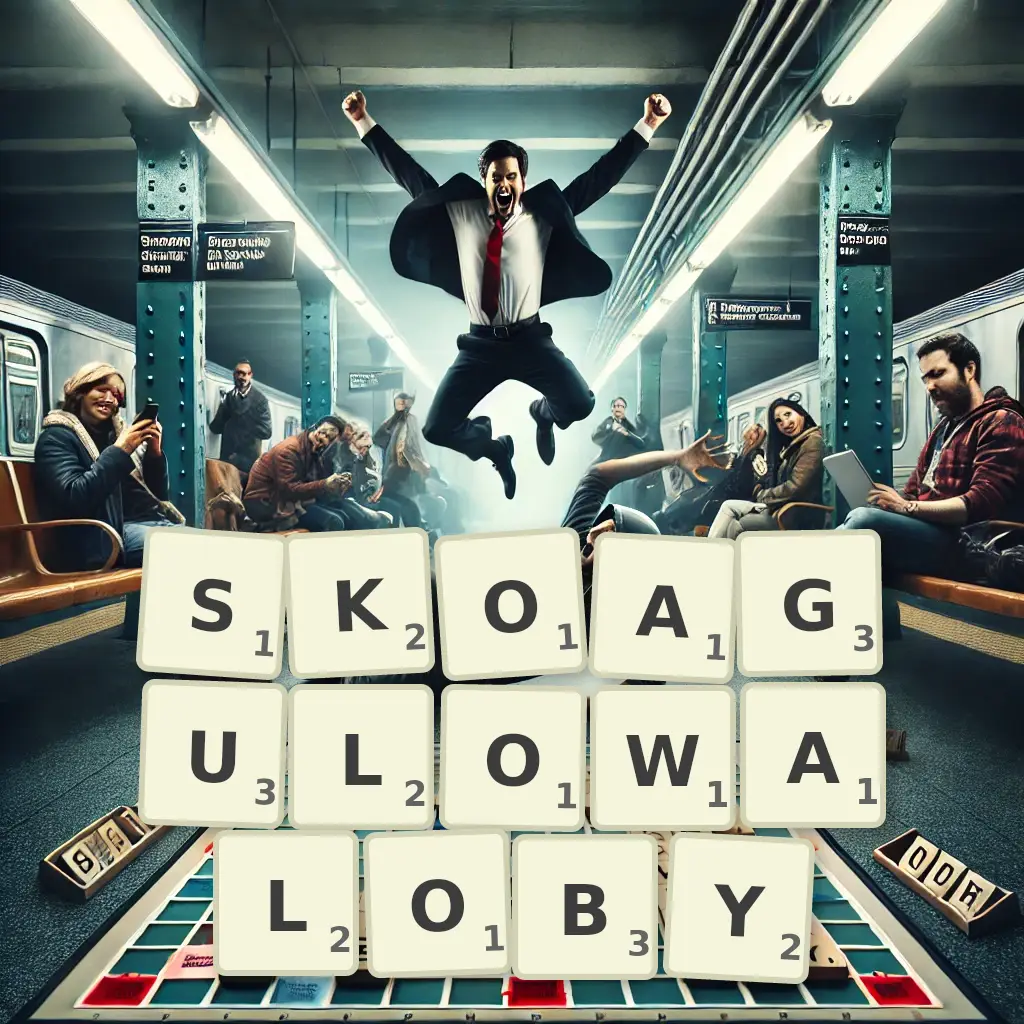 Słowa z liter SKOAGULOWAŁOBY