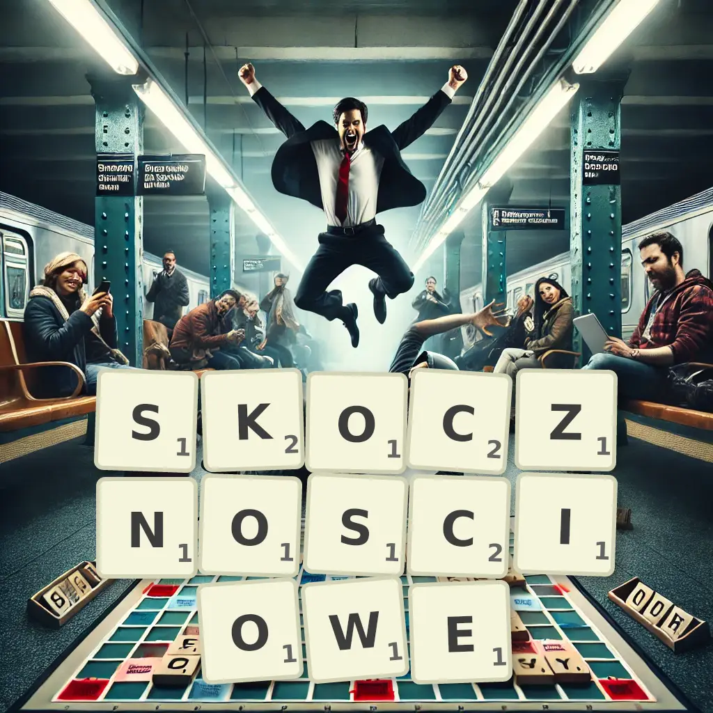 Słowa z liter SKOCZNOŚCIOWE