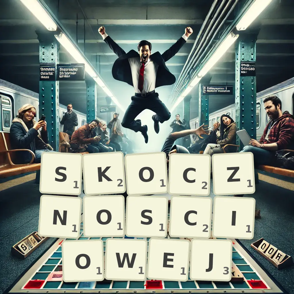 Lista słów z liter SKOCZNOŚCIOWEJ Słowa z liter SKOCZNOŚCIOWEJ