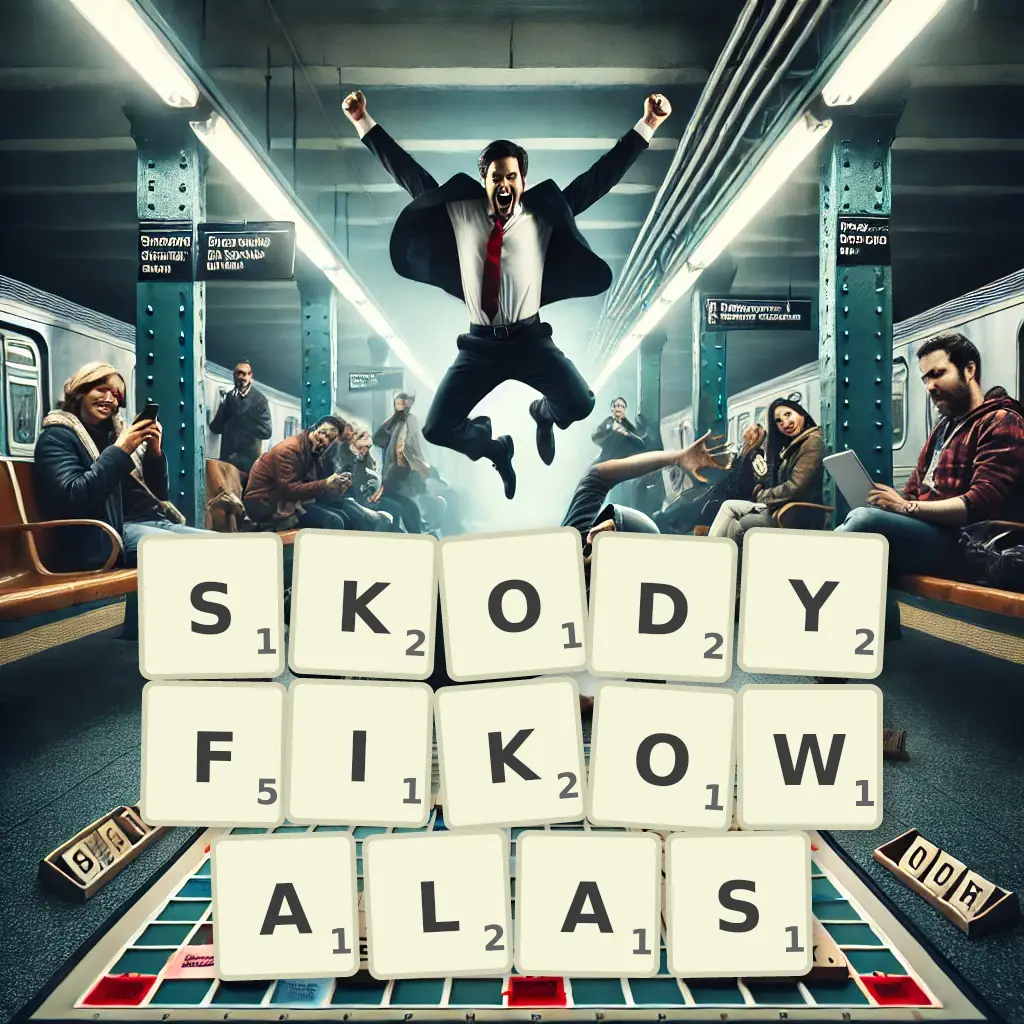Słowa z liter SKODYFIKOWAŁAŚ