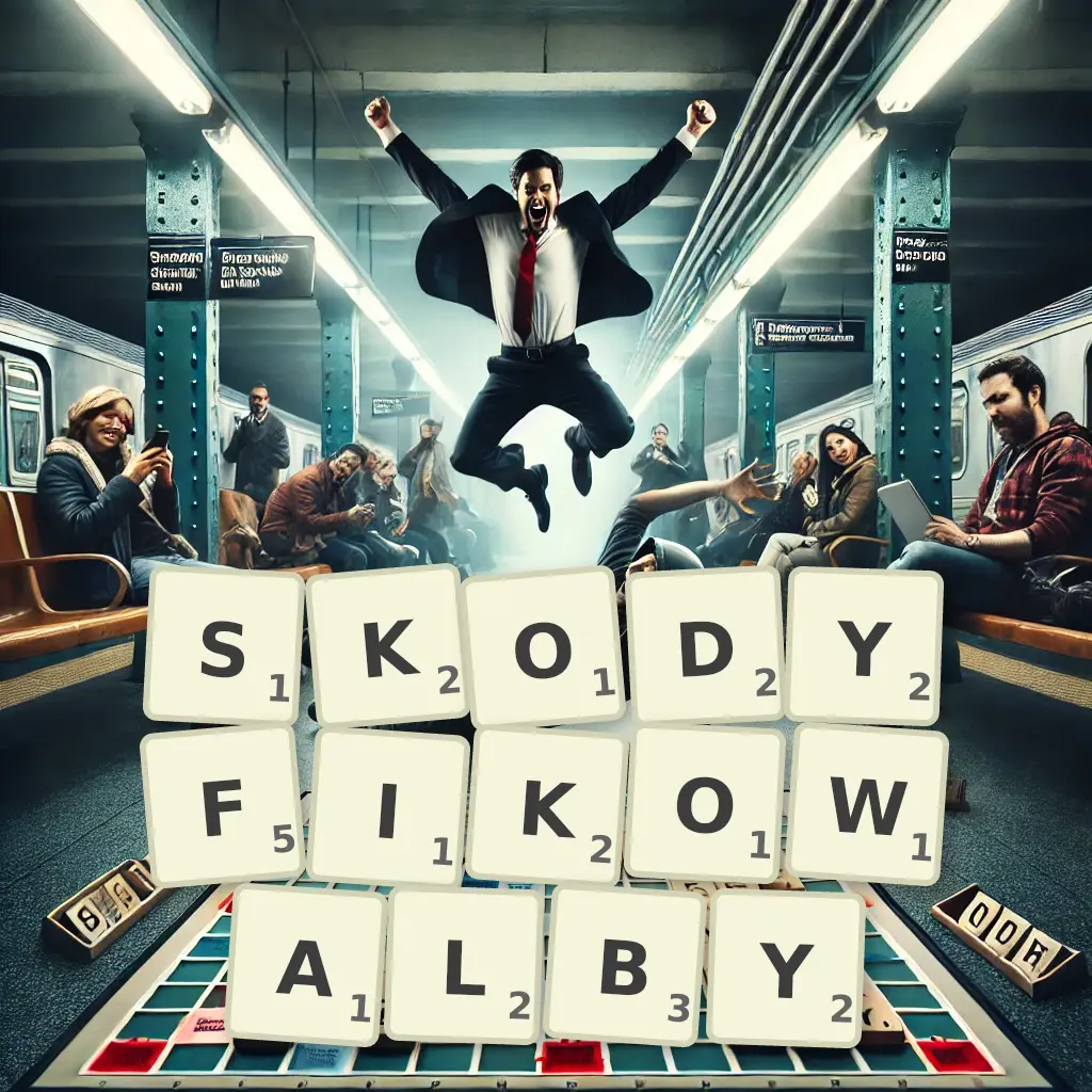 Słowa z liter SKODYFIKOWAŁBY
