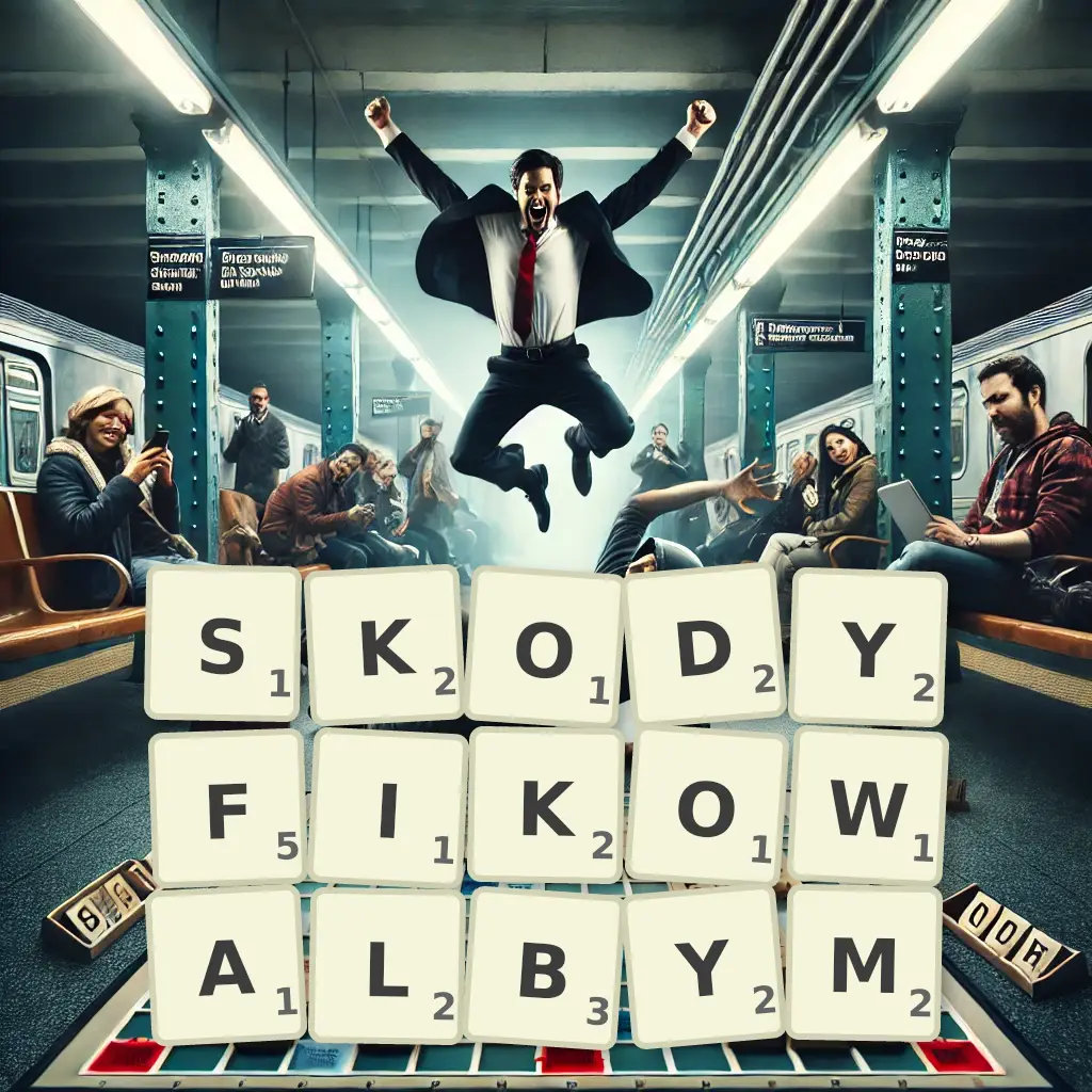 Słowa z liter SKODYFIKOWAŁBYM