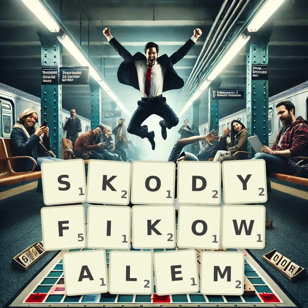 Słowa z liter SKODYFIKOWAŁEM