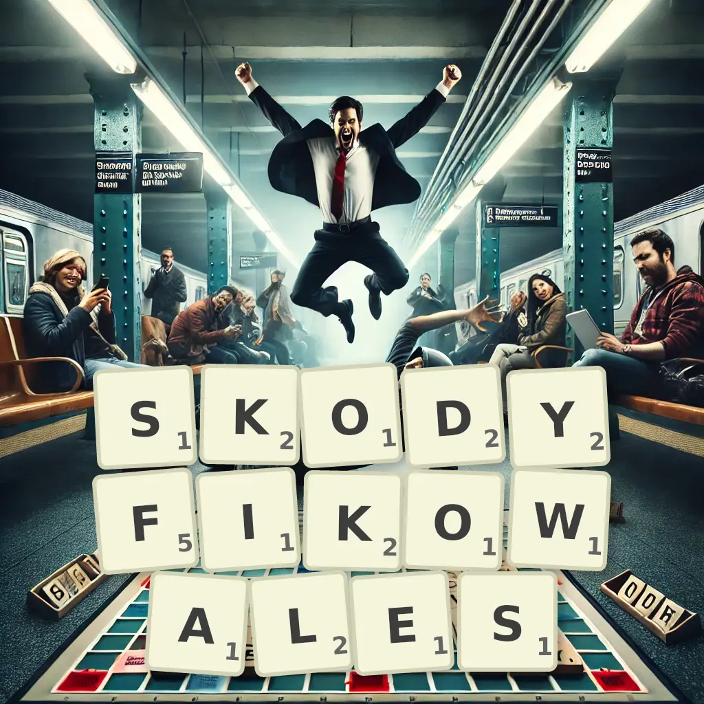 Słowa z liter SKODYFIKOWAŁEŚ