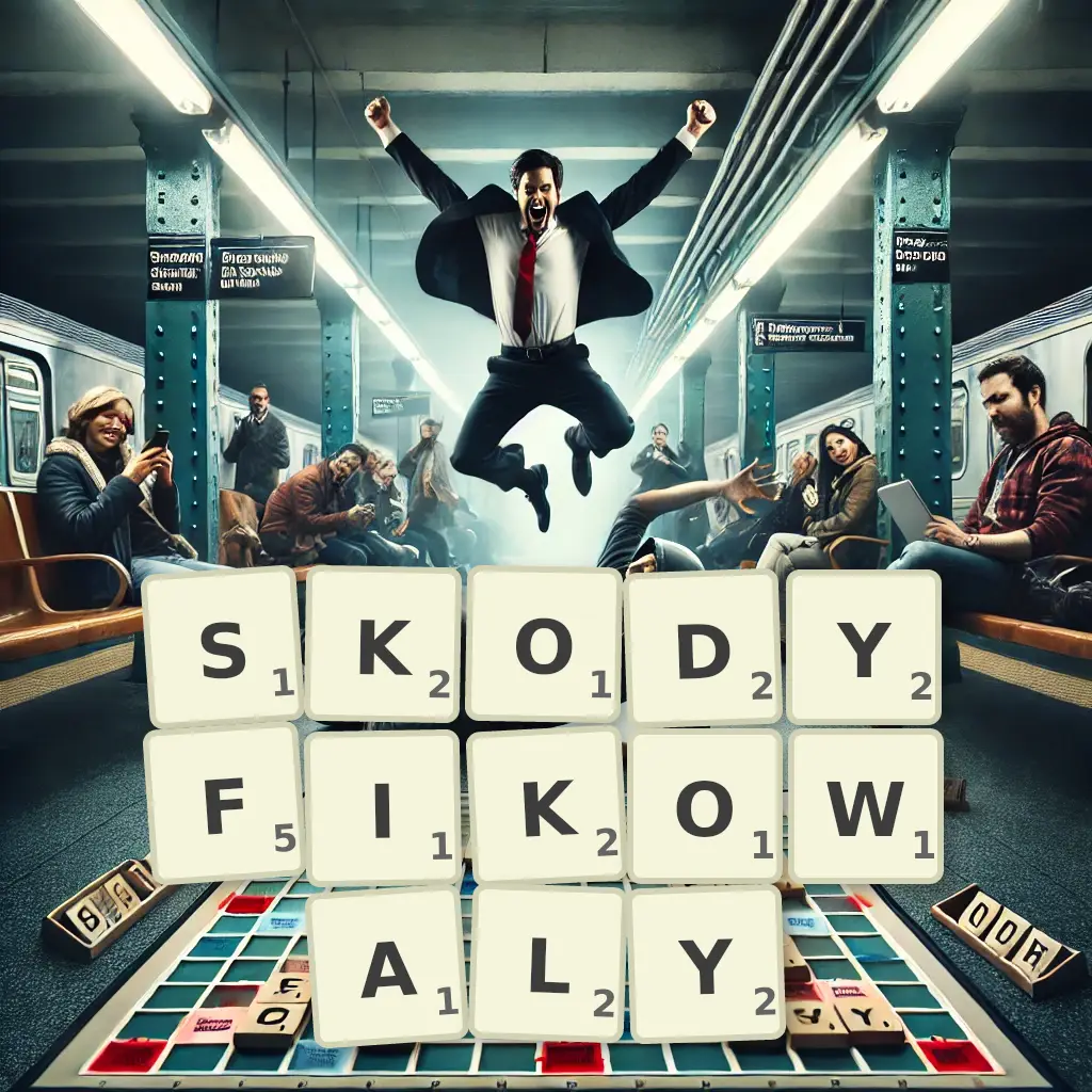 Słowa z liter SKODYFIKOWAŁY