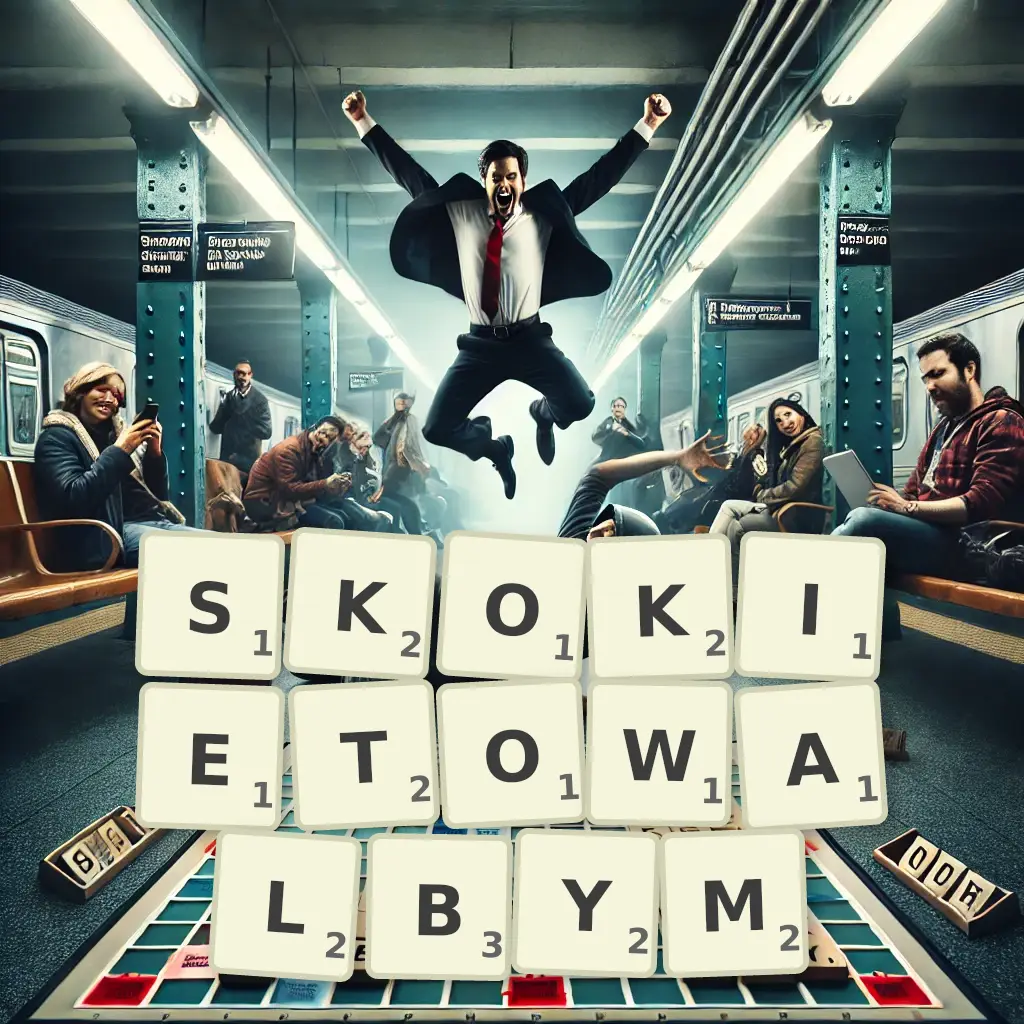 Słowa z liter SKOKIETOWAŁBYM