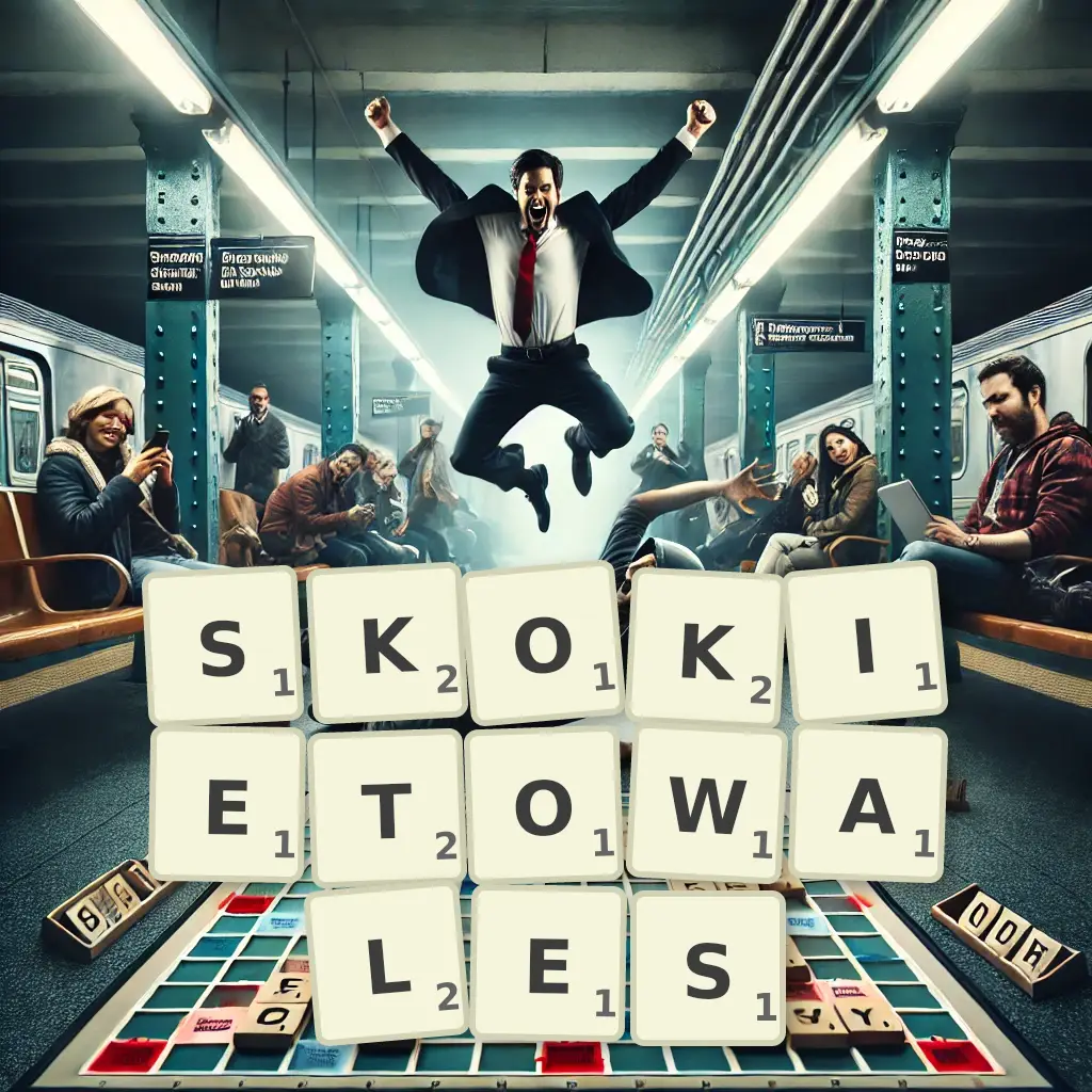 Słowa z liter SKOKIETOWAŁEŚ