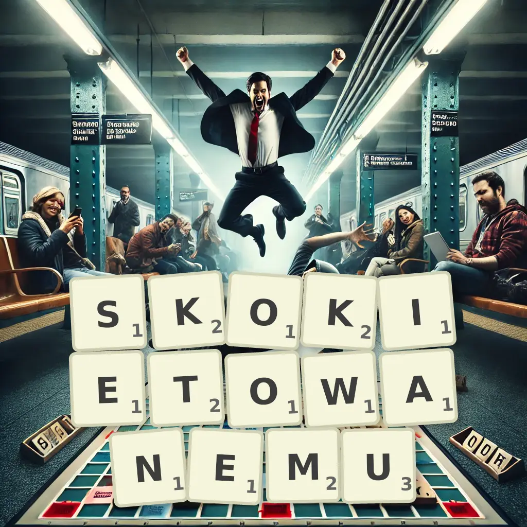 Słowa z liter SKOKIETOWANEMU