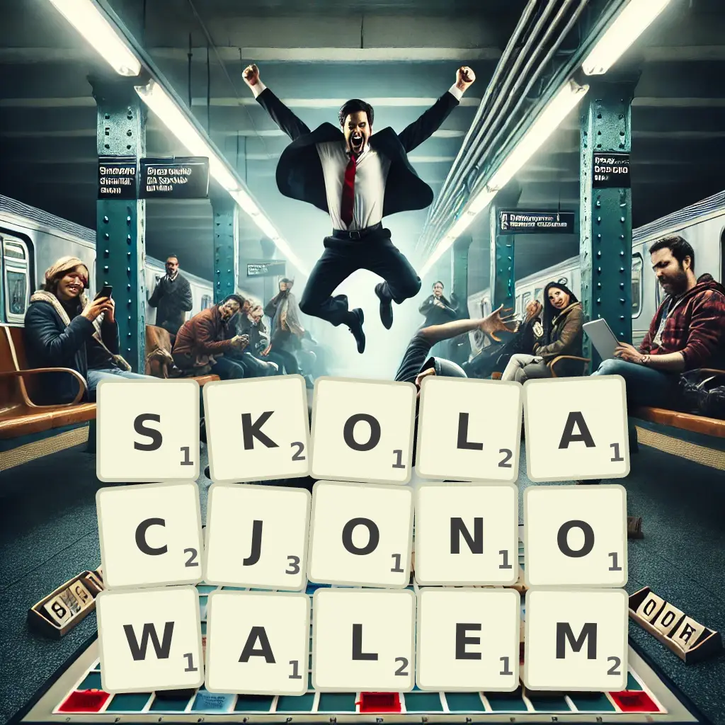 Słowa z liter SKOLACJONOWAŁEM