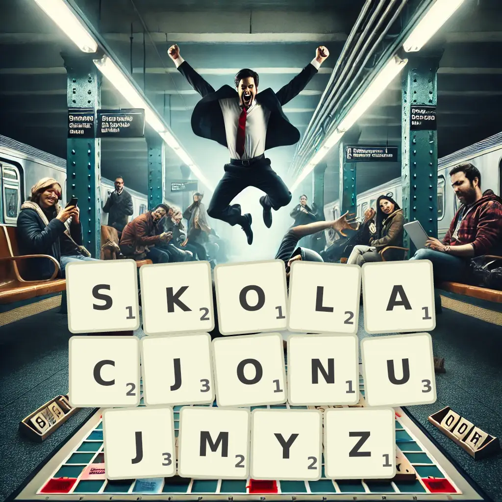 Słowa z liter SKOLACJONUJMYŻ