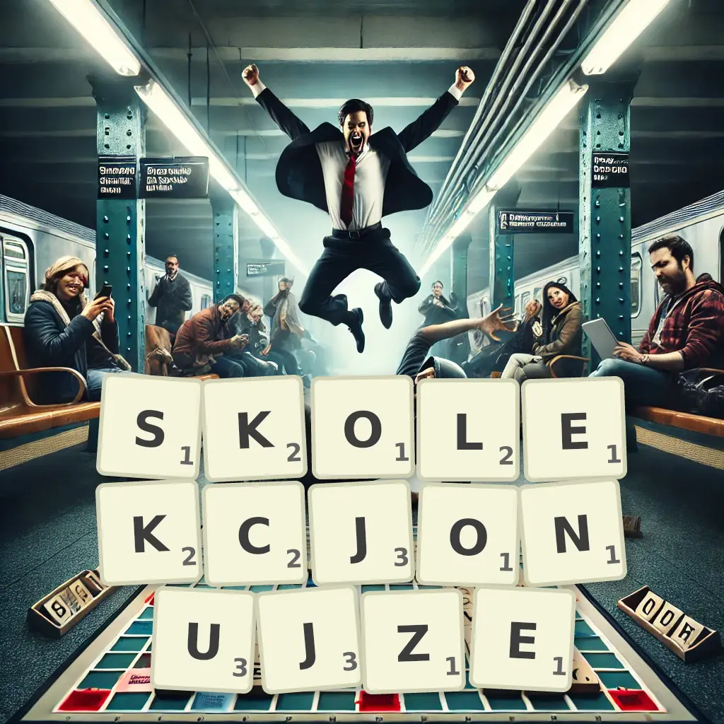 Słowa z liter SKOLEKCJONUJŻE