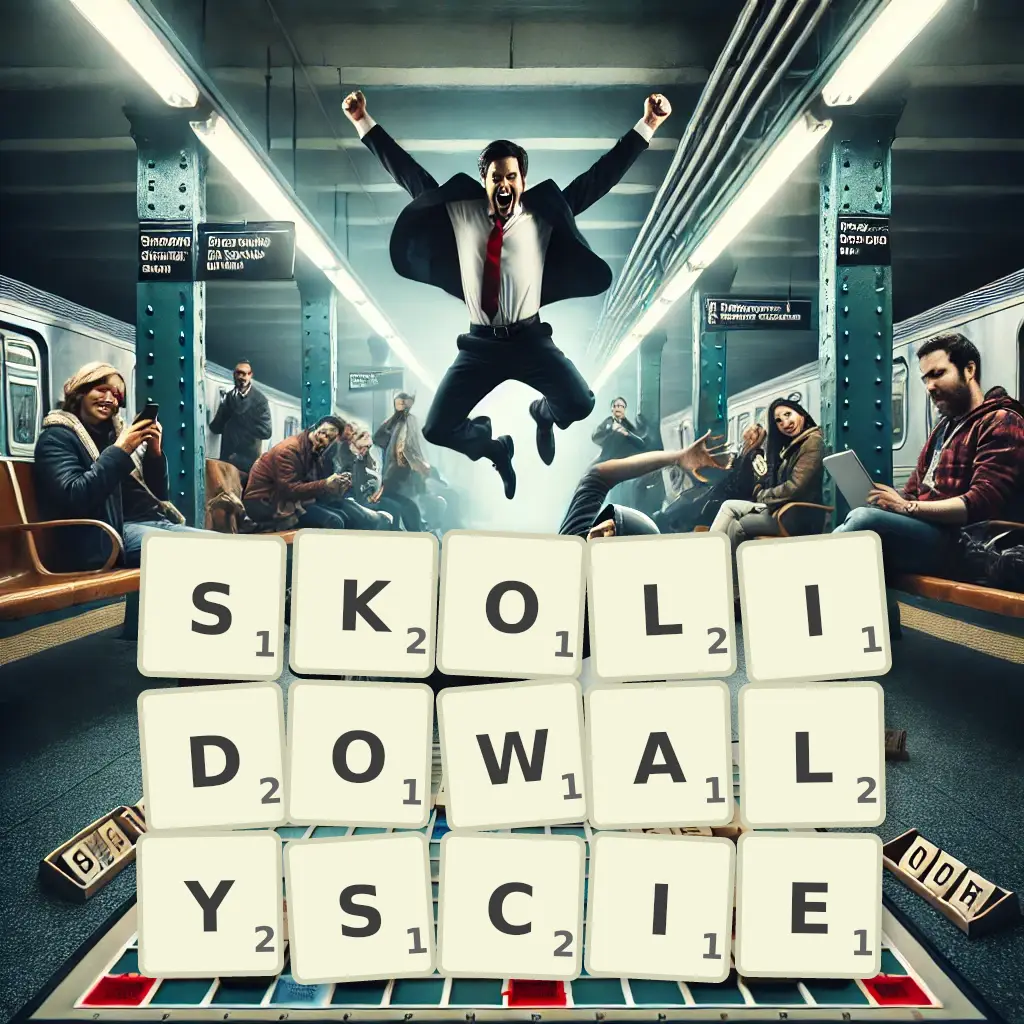 Słowa z liter SKOLIDOWAŁYŚCIE