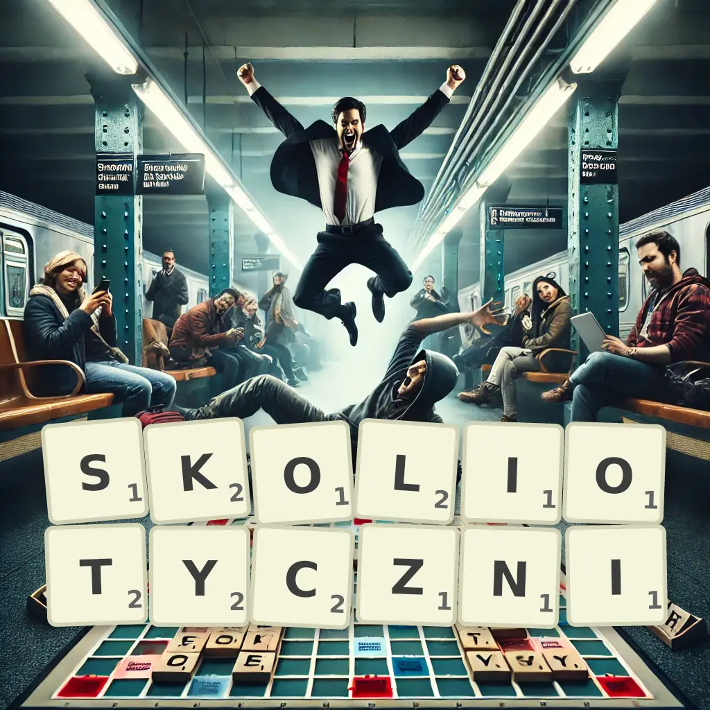 Słowa z liter SKOLIOTYCZNI