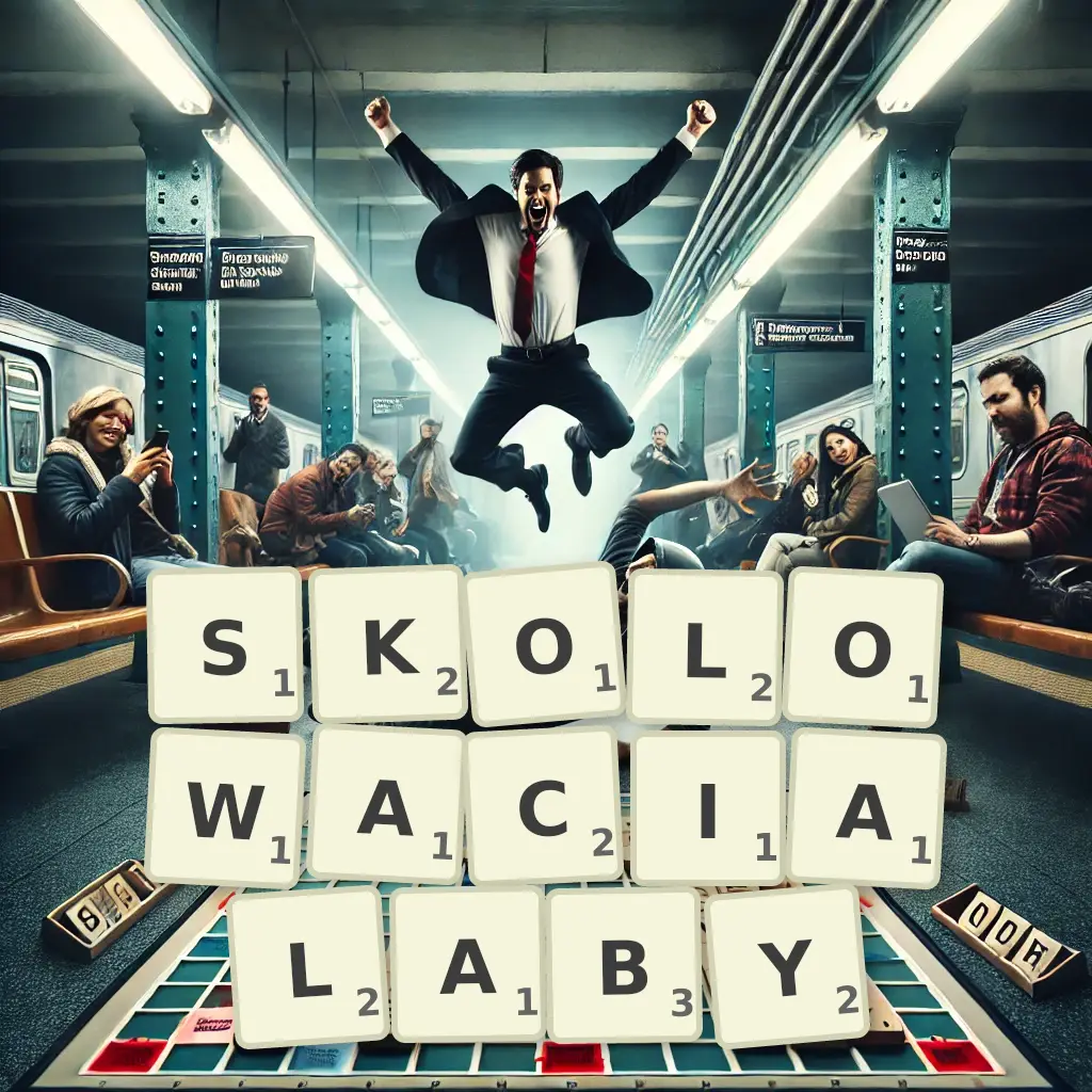 Słowa z liter SKOŁOWACIAŁABY