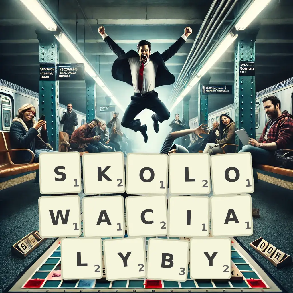 Słowa z liter SKOŁOWACIAŁYBY