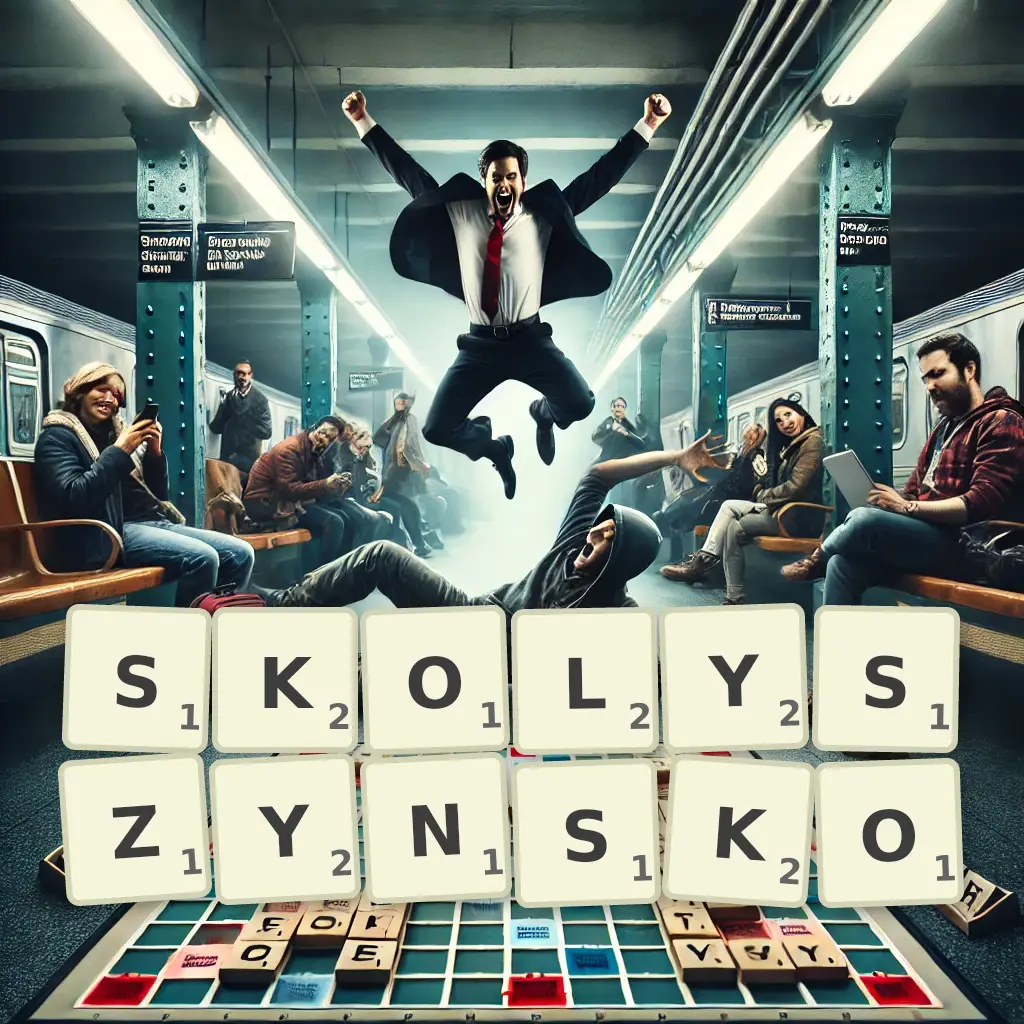 Słowa z liter SKOŁYSZYŃSKO