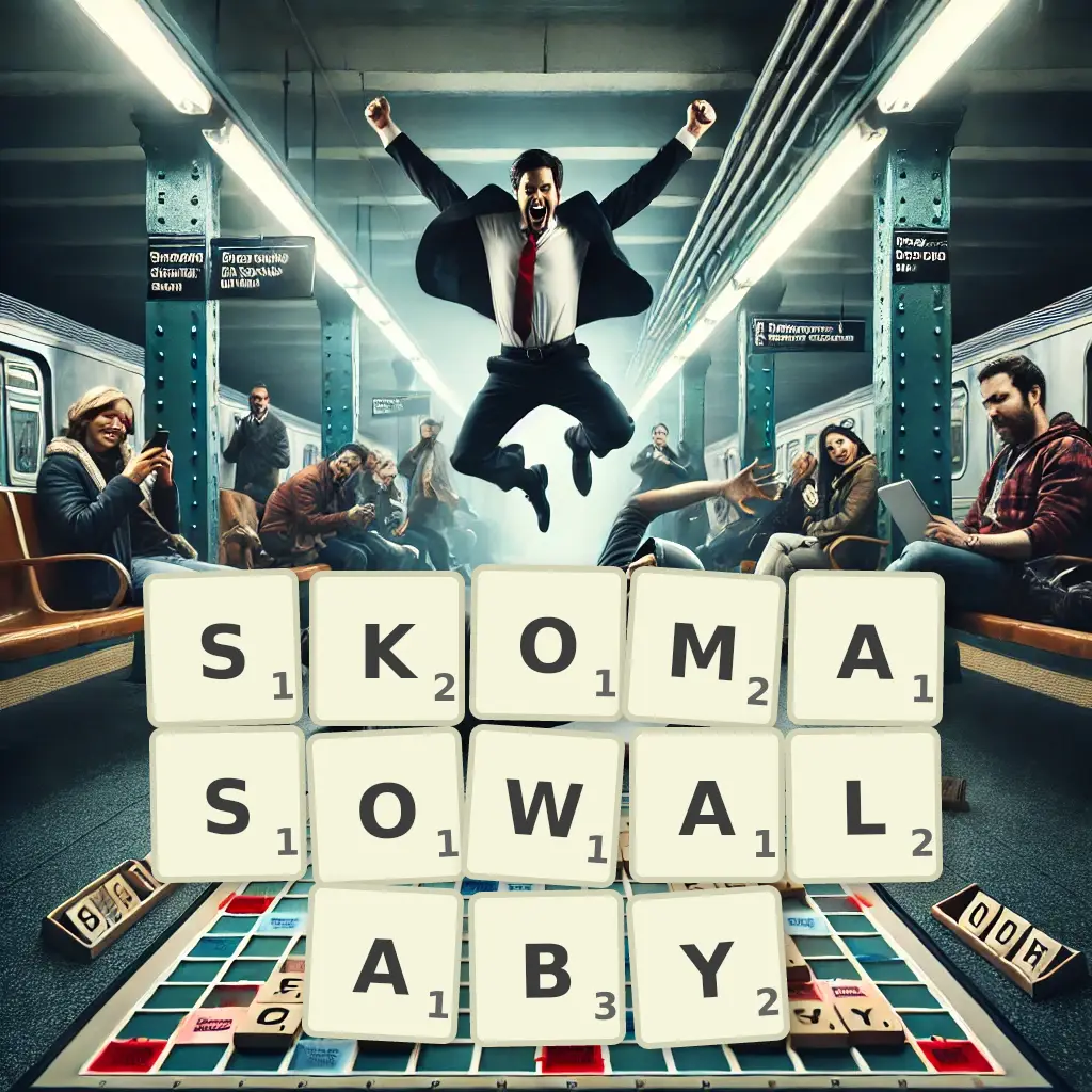 Słowa z liter SKOMASOWAŁABY