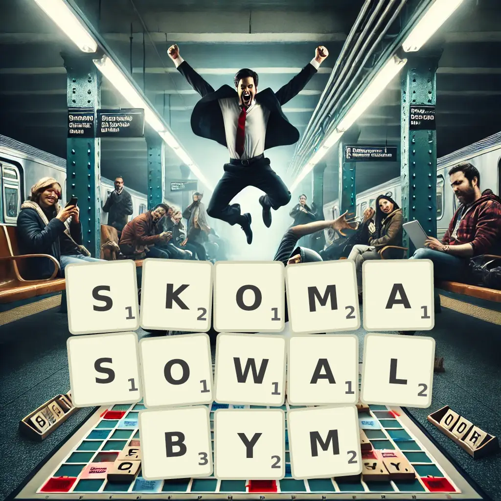 Słowa z liter SKOMASOWAŁBYM