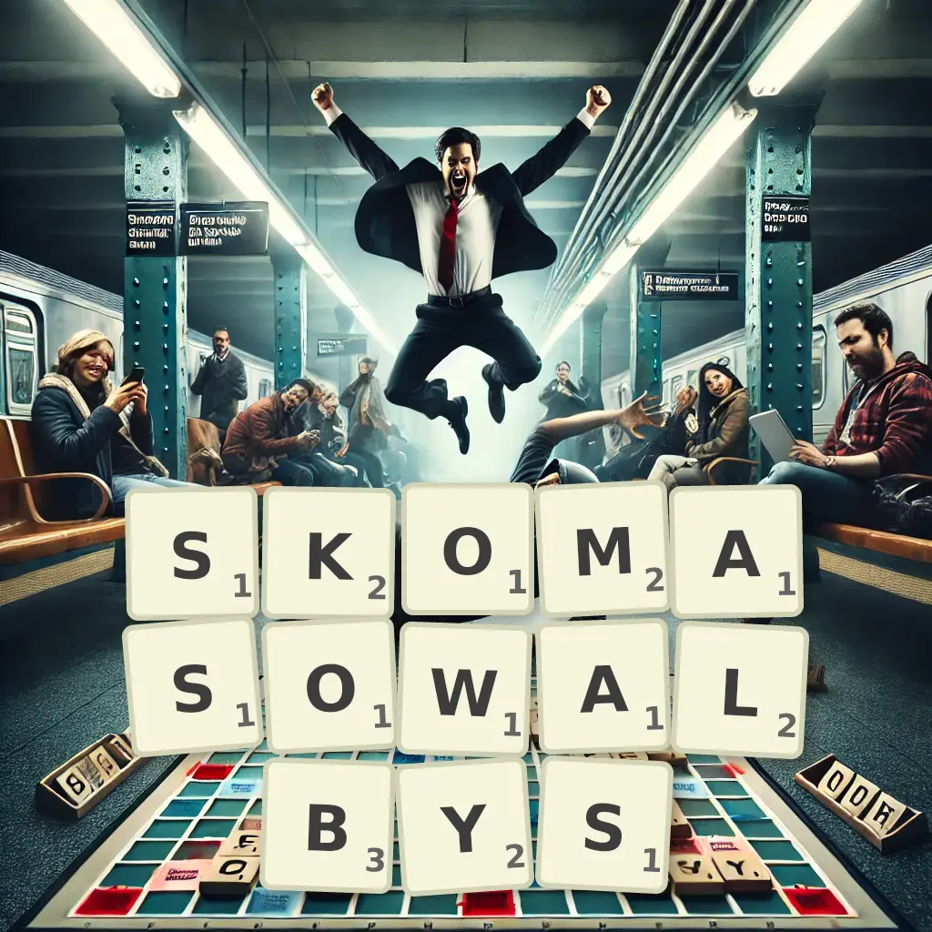 Słowa z liter SKOMASOWAŁBYŚ