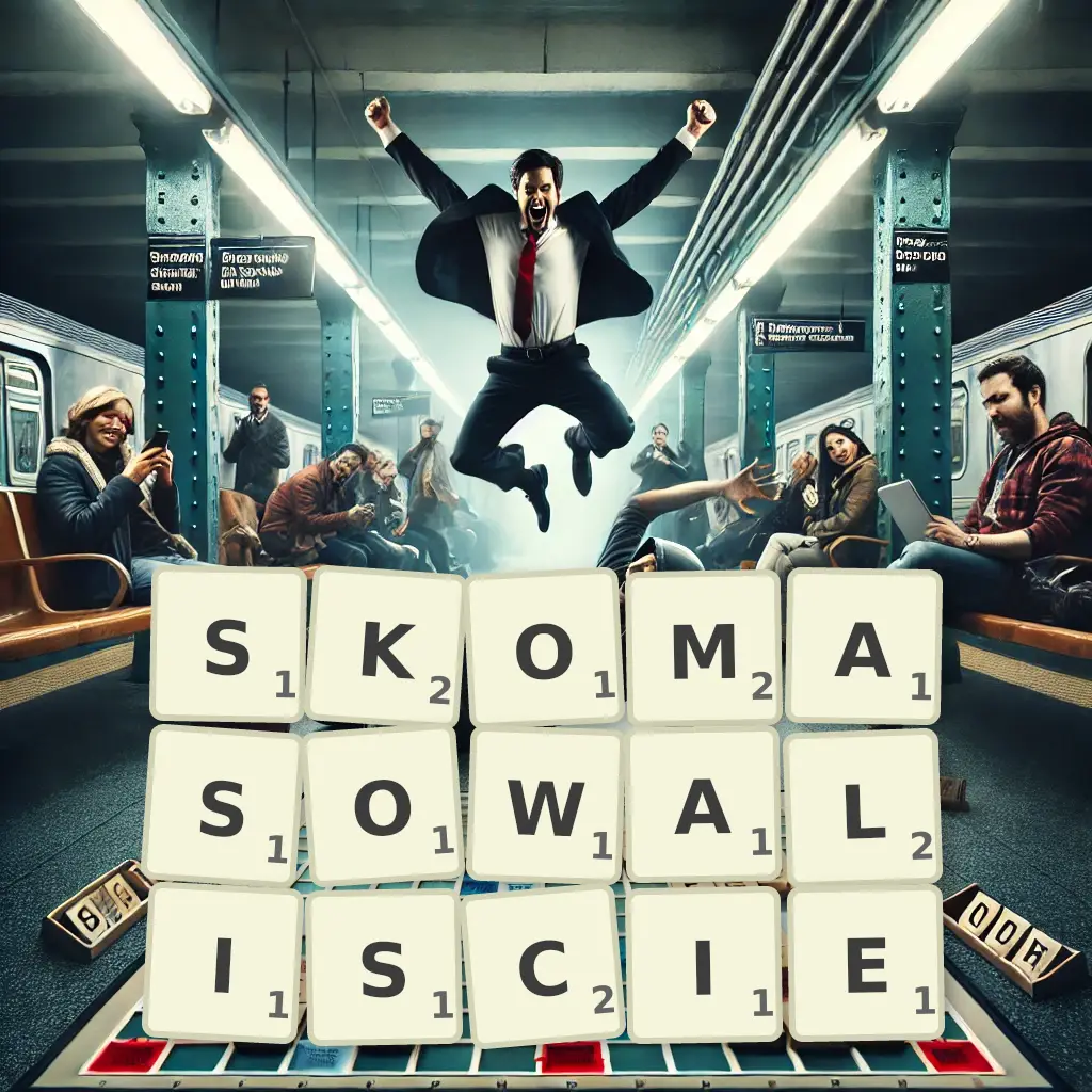 Słowa z liter SKOMASOWALIŚCIE