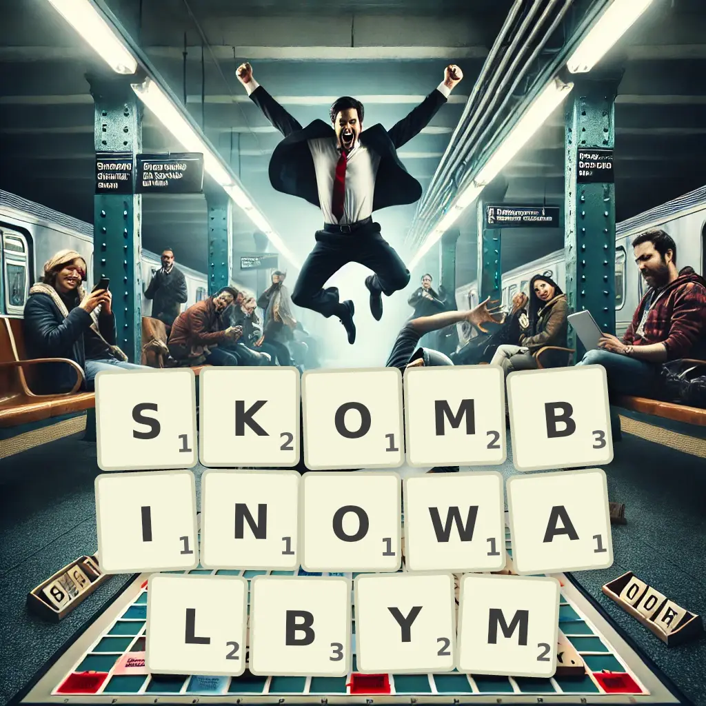Słowa z liter SKOMBINOWAŁBYM