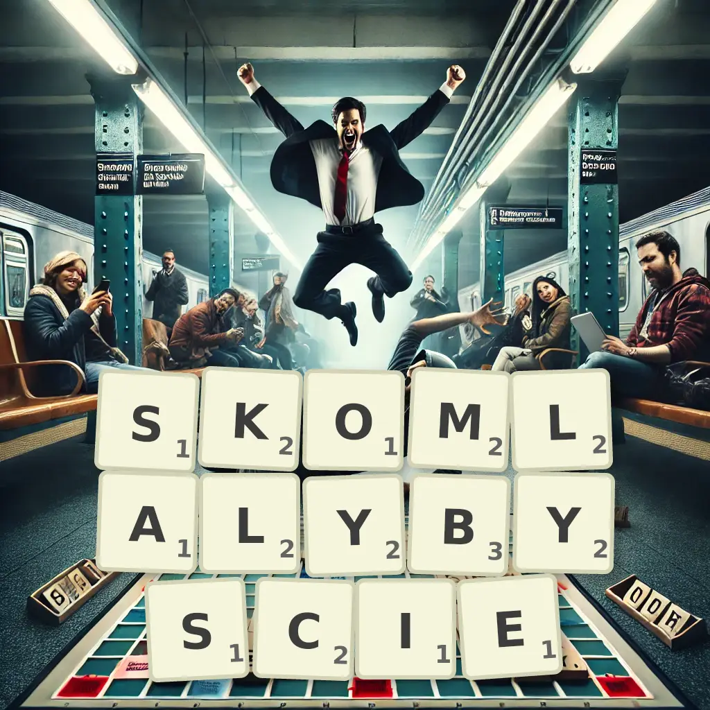 Słowa z liter SKOMLAŁYBYŚCIE