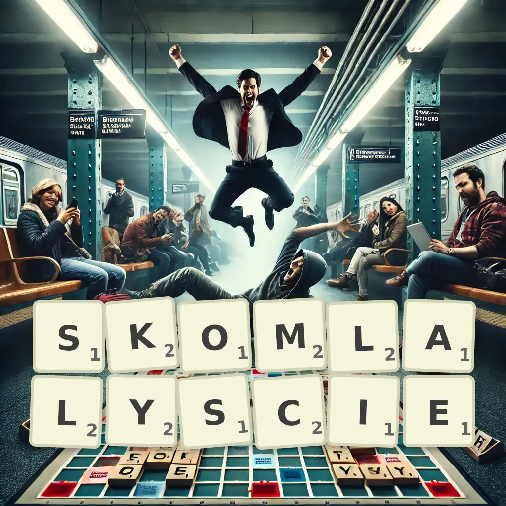 Słowa z liter SKOMLAŁYŚCIE