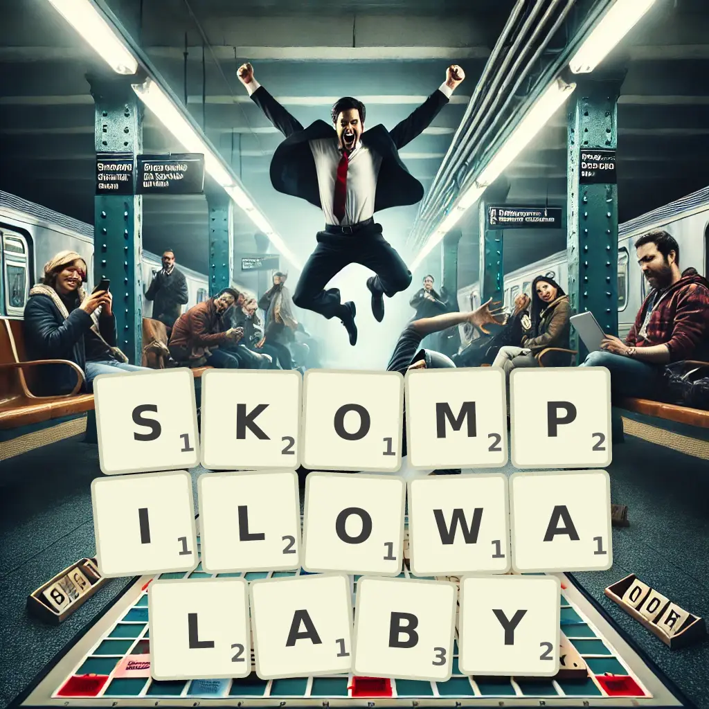 Słowa z liter SKOMPILOWAŁABY