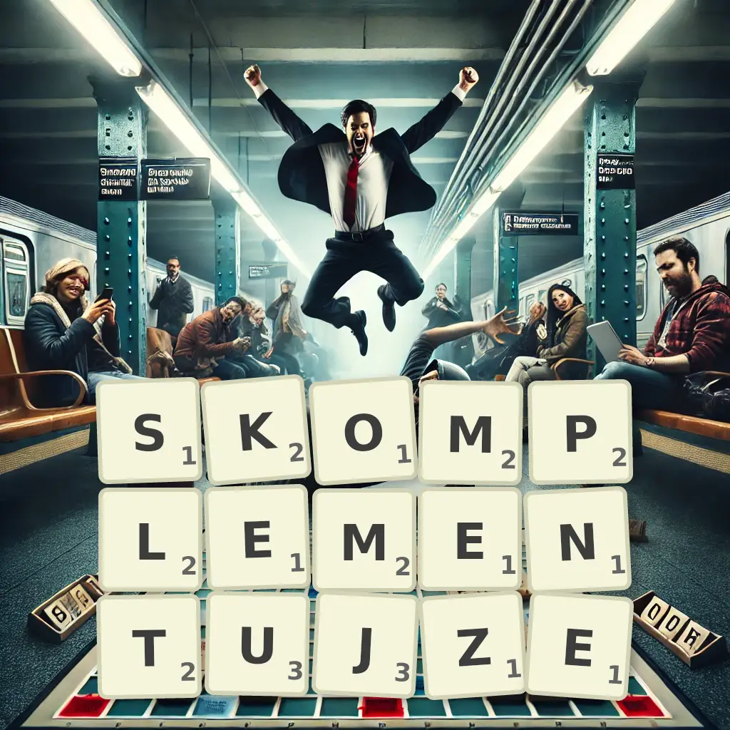 Słowa z liter SKOMPLEMENTUJŻE