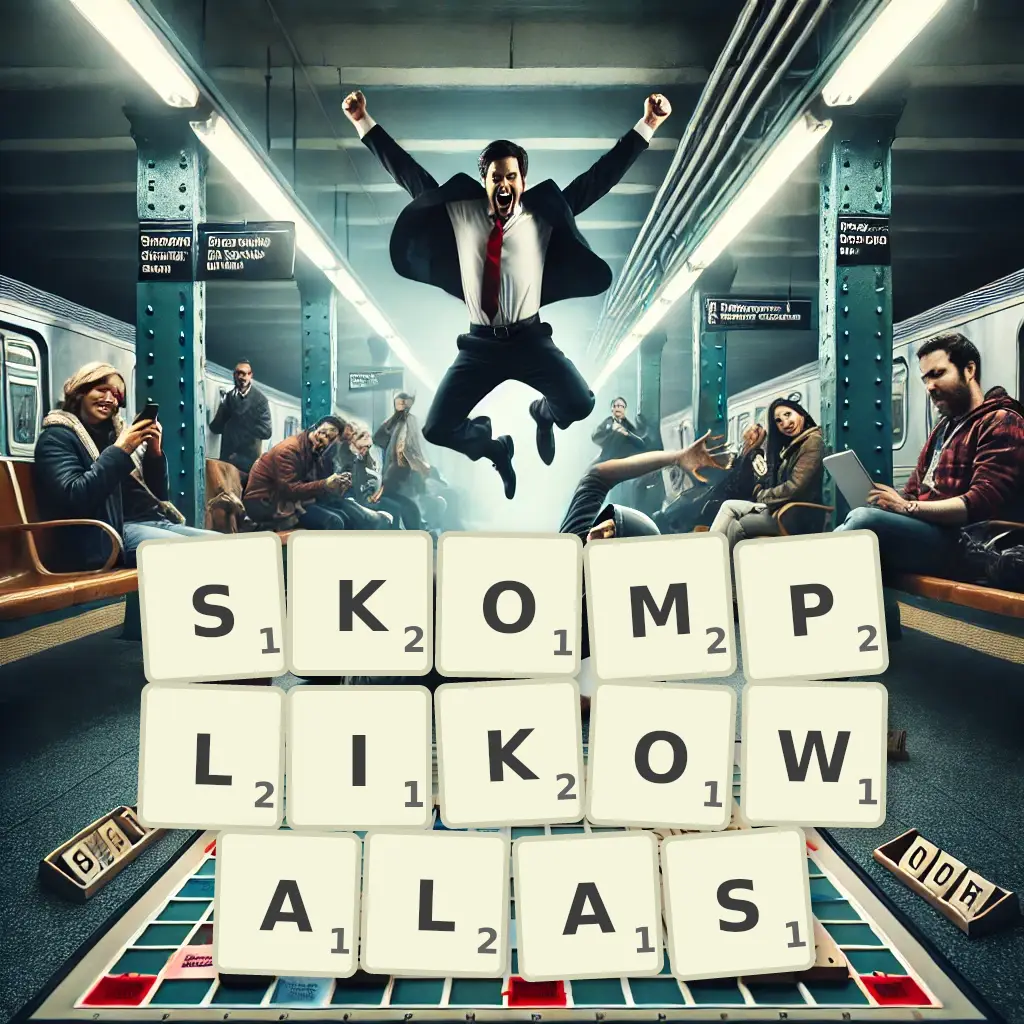 Słowa z liter SKOMPLIKOWAŁAŚ