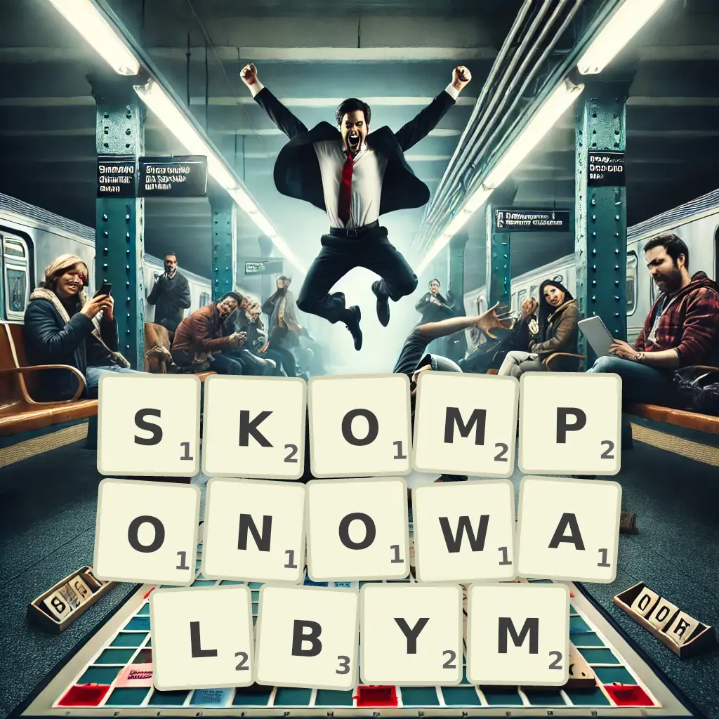 Słowa z liter SKOMPONOWAŁBYM