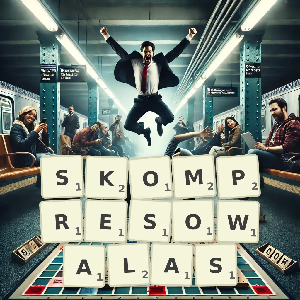 Słowa z liter SKOMPRESOWAŁAŚ