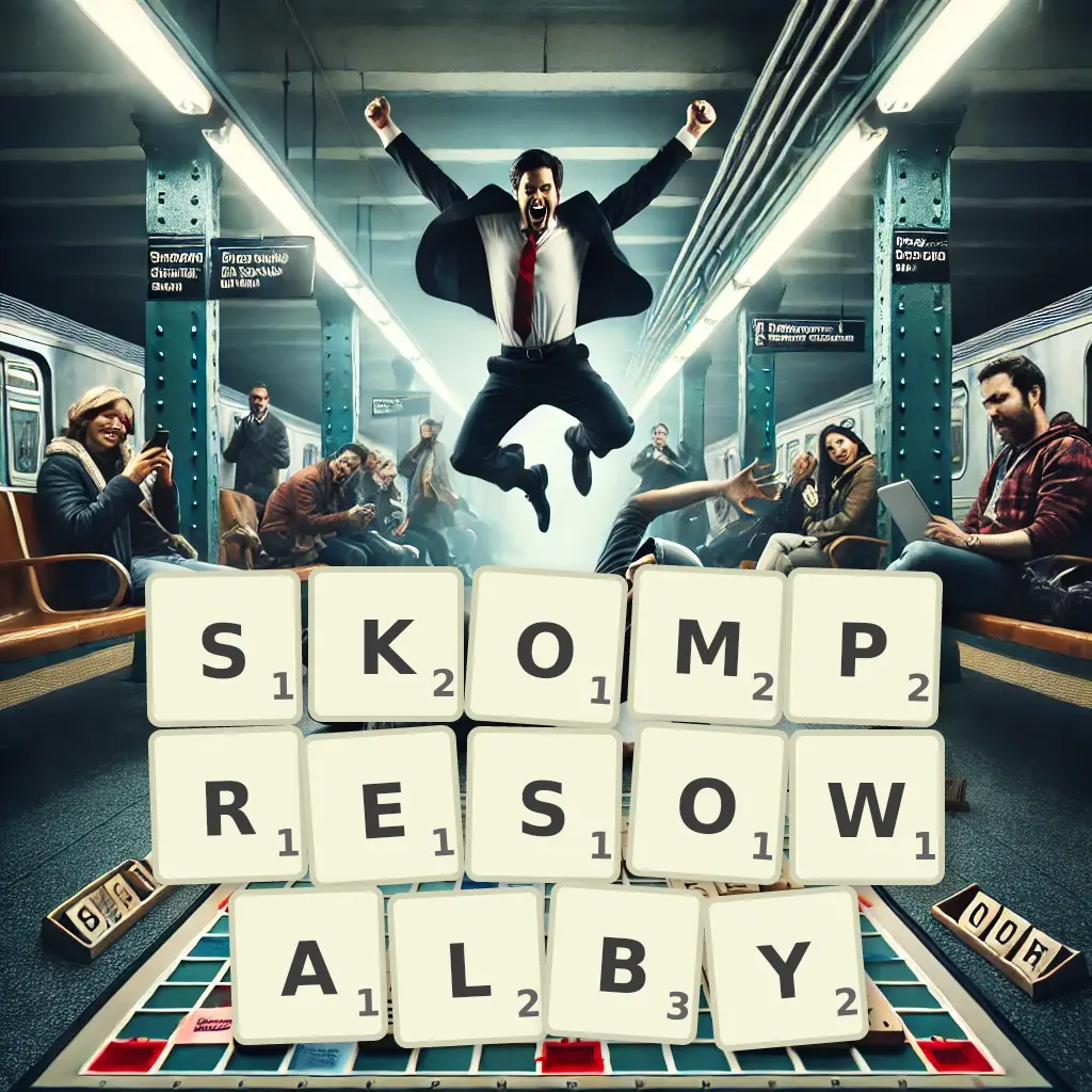 Słowa z liter SKOMPRESOWAŁBY