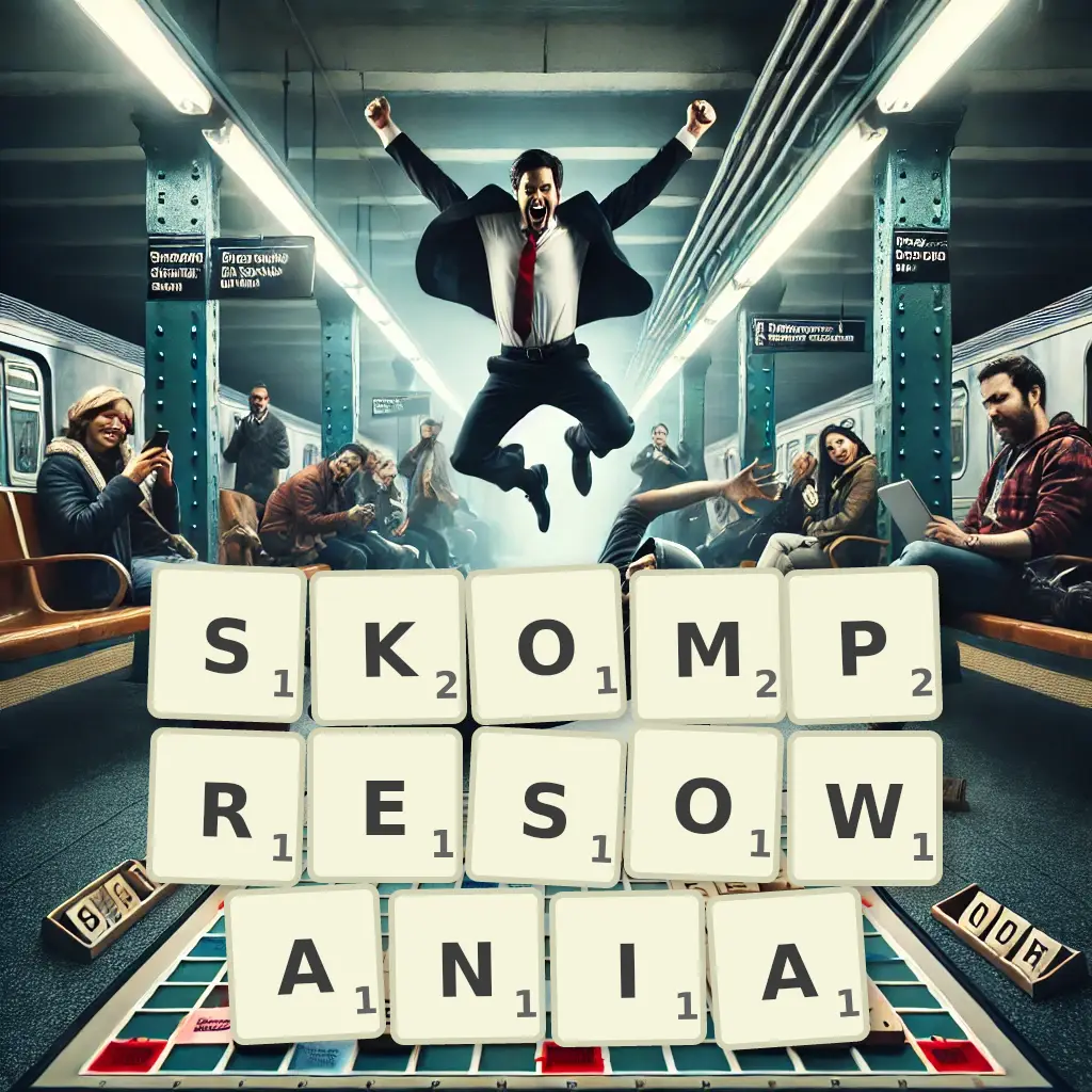 Słowa z liter SKOMPRESOWANIA