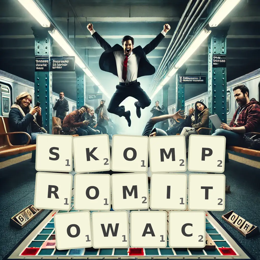 Słowa z liter SKOMPROMITOWAĆ