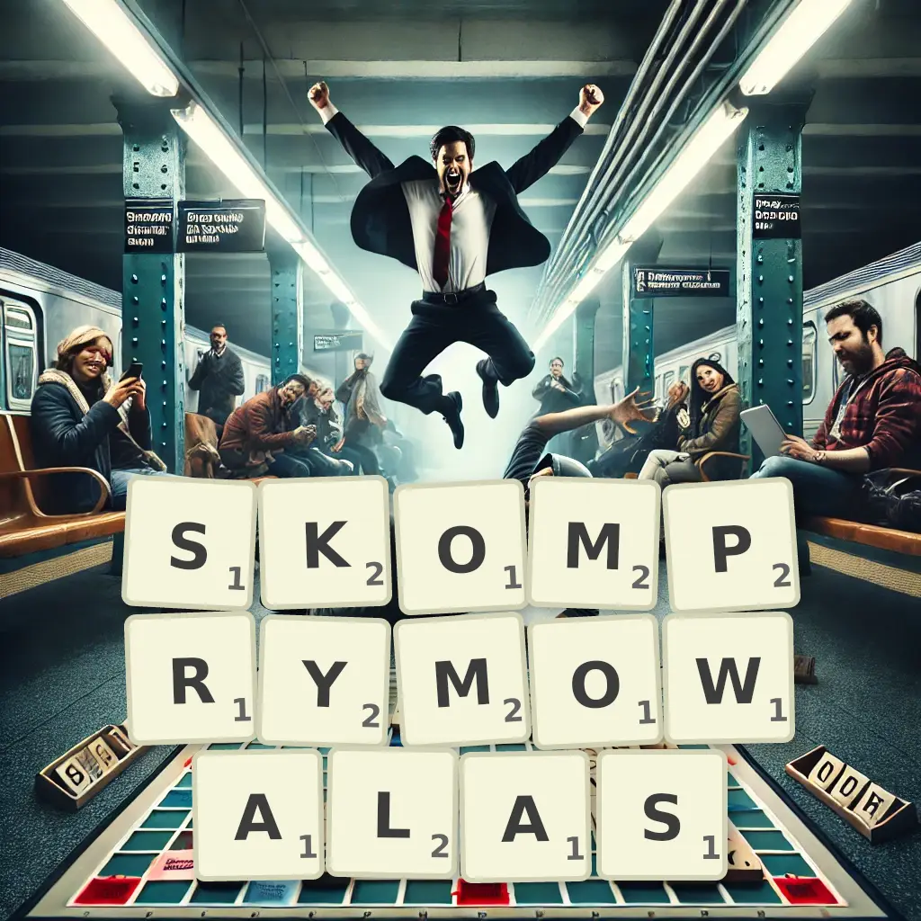 Słowa z liter SKOMPRYMOWAŁAŚ