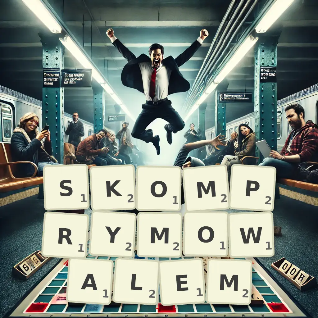 Słowa z liter SKOMPRYMOWAŁEM