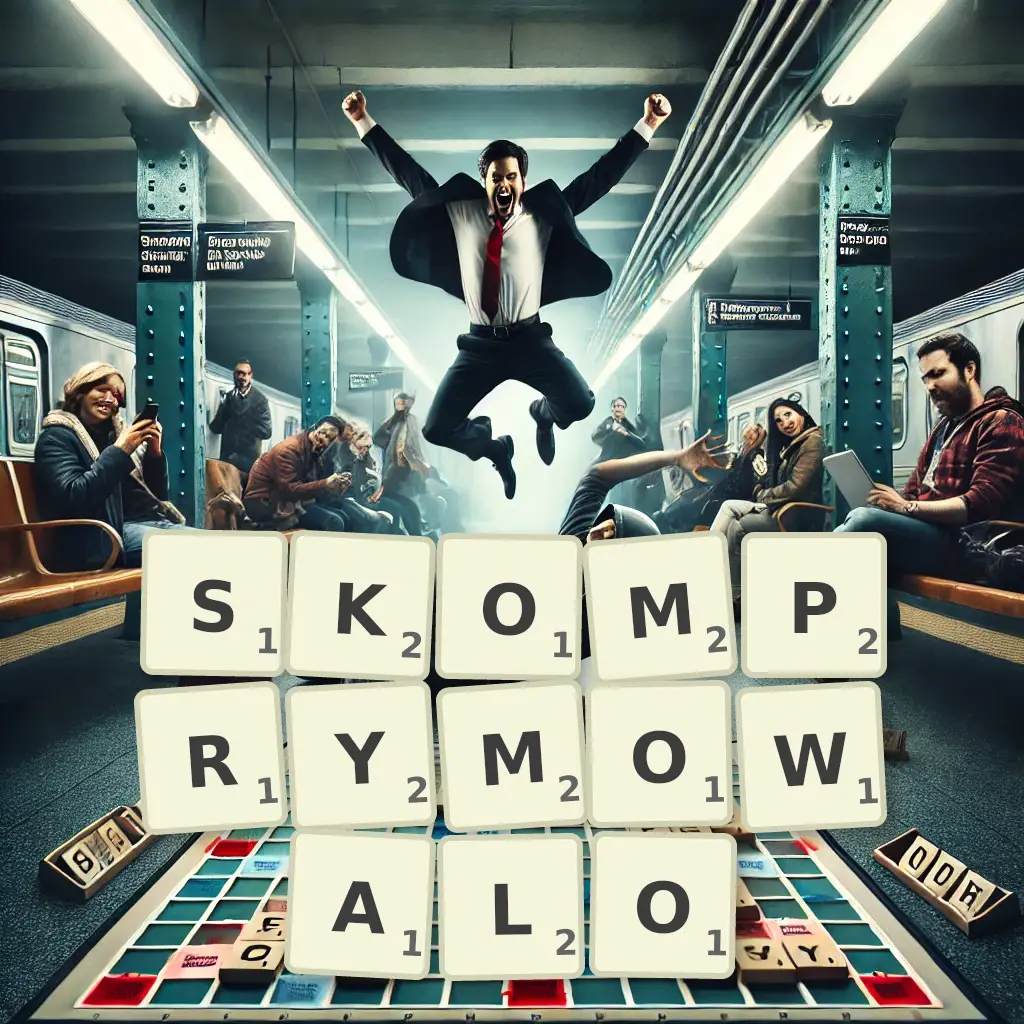 Słowa z liter SKOMPRYMOWAŁO