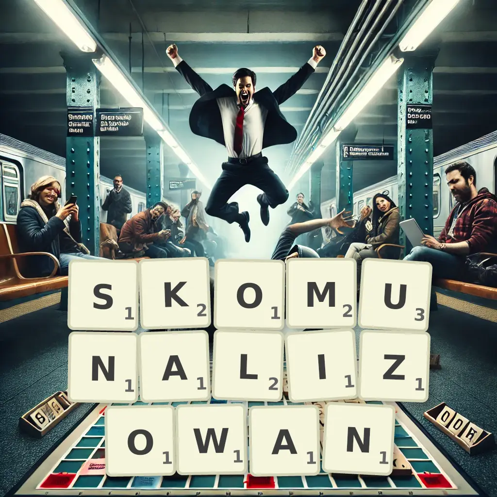 Słowa z liter SKOMUNALIZOWAŃ