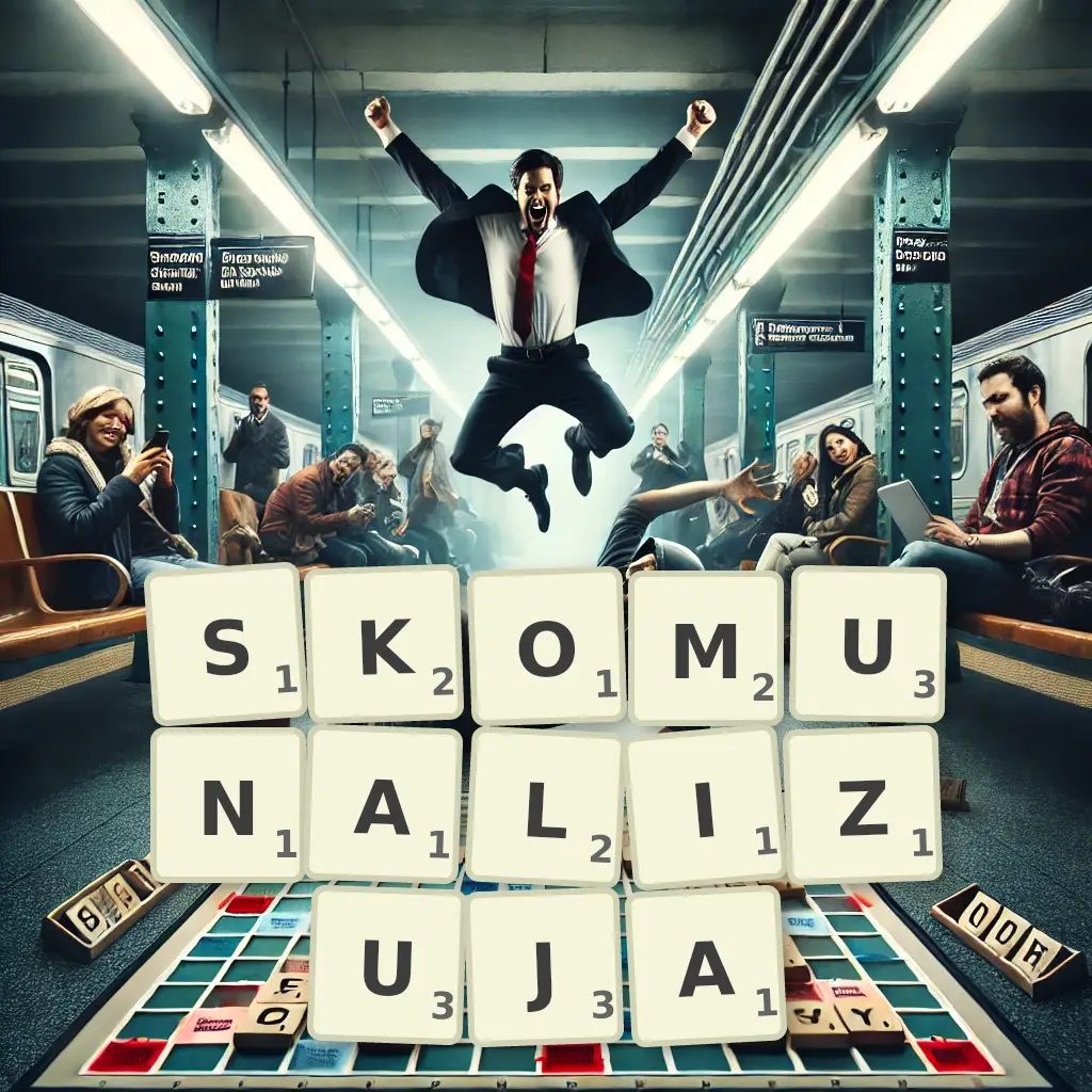 Słowa z liter SKOMUNALIZUJĄ