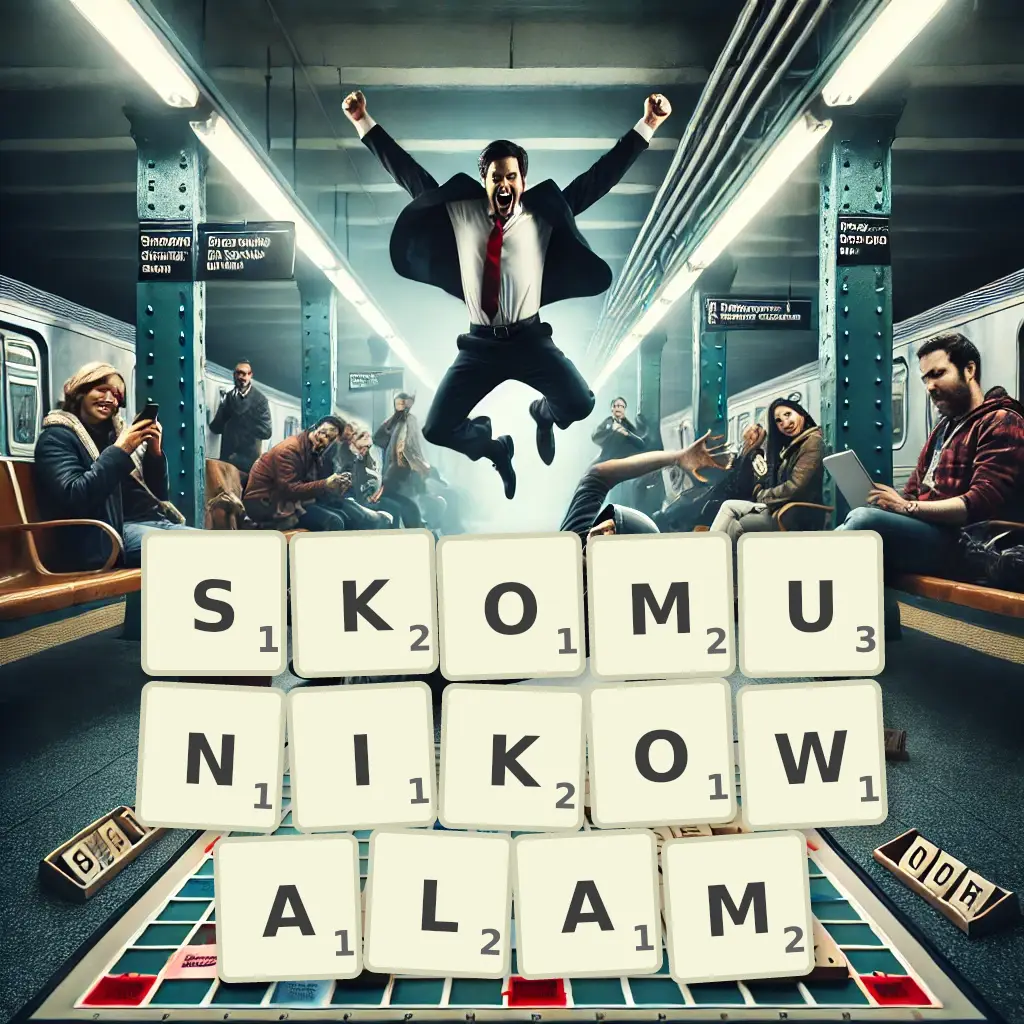 Słowa z liter SKOMUNIKOWAŁAM